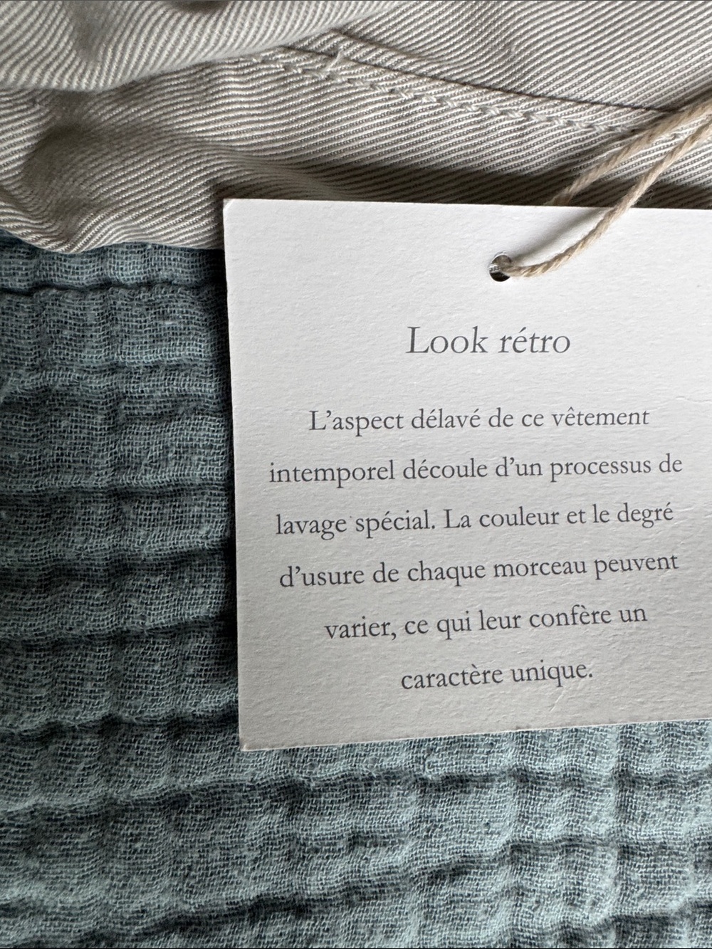 Joie Wide Leg Pants in Light Gray - Picture 4 of 6